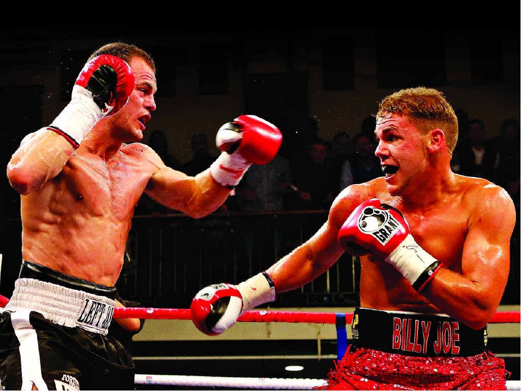 Brisbane-based Jarrod Fletcher (left) is excited by his bout with WBA middleweight champion Gennady Golovkin at Madison Square Garden next month. Brisbane-based Jarrod Fletcher (left) is excited by his bout with WBA middleweight champion Gennady Golovkin at Madison Square Garden next month.